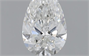 0.54 Carats, Pear H Color, VS2 Clarity and Certified by GIA