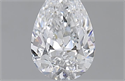 0.72 Carats, Pear D Color, IF Clarity and Certified by GIA