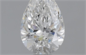 0.58 Carats, Pear F Color, VS2 Clarity and Certified by GIA
