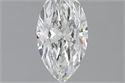 0.72 Carats, Marquise H Color, VVS1 Clarity and Certified by GIA