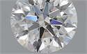 1.00 Carats, Round with Excellent Cut, J Color, VVS2 Clarity and Certified by GIA