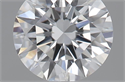 0.48 Carats, Round with Excellent Cut, E Color, VVS2 Clarity and Certified by GIA