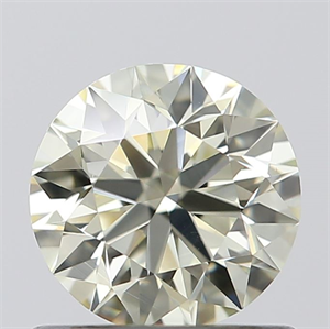 Picture of 0.72 Carats, Round with Excellent Cut, N Color, VVS1 Clarity and Certified by GIA