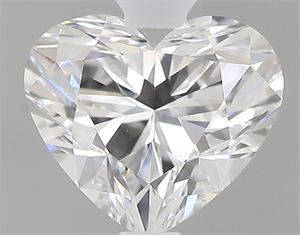 Picture of 0.55 Carats, Heart E Color, VVS1 Clarity and Certified by GIA