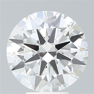 Picture of Lab Created Diamond 5.31 Carats, Round with Excellent Cut, G Color, VS1 Clarity and Certified by IGI