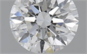 0.83 Carats, Round with Excellent Cut, H Color, VS1 Clarity and Certified by GIA