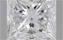 0.72 Carats, Princess E Color, VS1 Clarity and Certified by GIA