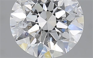 Picture of 2.00 Carats, Round with Excellent Cut, D Color, I1 Clarity and Certified by GIA
