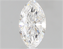 0.60 Carats, Marquise E Color, VVS1 Clarity and Certified by GIA