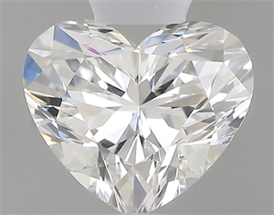 Picture of 0.40 Carats, Heart H Color, VVS1 Clarity and Certified by GIA