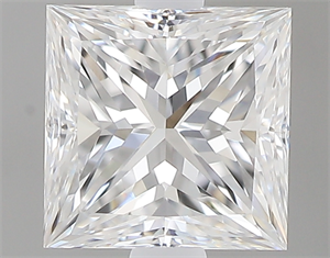Picture of 0.70 Carats, Princess E Color, VVS1 Clarity and Certified by GIA