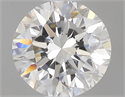 0.50 Carats, Round with Very Good Cut, E Color, VVS1 Clarity and Certified by GIA