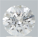 Lab Created Diamond 1.57 Carats, Round with Excellent Cut, E Color, VS1 Clarity and Certified by IGI