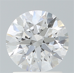 Picture of Lab Created Diamond 1.61 Carats, Round with Ideal Cut, D Color, VVS2 Clarity and Certified by IGI