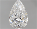 0.60 Carats, Pear E Color, VVS1 Clarity and Certified by GIA