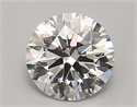 Del inventario de diamantes de laboratorio, 1.37 quilates, Redondo , Color E, claridad vs1 y certificado IGI