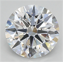 Del inventario de diamantes de laboratorio, 2.15 quilates, Redondo , Color D, claridad vs2 y certificado IGI
