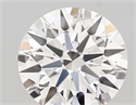 Lab Created Diamond 1.18 Carats, Round with ideal Cut, D Color, vvs2 Clarity and Certified by IGI