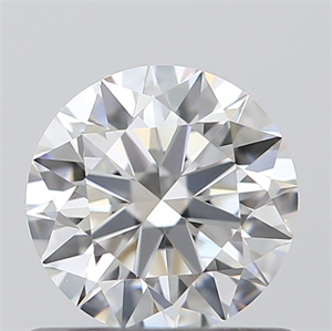 Picture of 0.70 Carats, Round with Excellent Cut, F Color, VVS2 Clarity and Certified by GIA