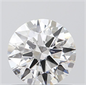 0.70 Carats, Round with Excellent Cut, E Color, VS2 Clarity and Certified by GIA