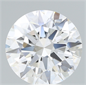 Lab Created Diamond 6.39 Carats, Round with Ideal Cut, E Color, VS1 Clarity and Certified by IGI