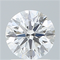 Lab Created Diamond 1.49 Carats, Round with Ideal Cut, E Color, VS1 Clarity and Certified by IGI