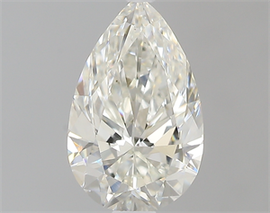 Picture of 0.70 Carats, Pear J Color, SI1 Clarity and Certified by GIA
