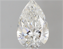 0.40 Carats, Pear G Color, VS1 Clarity and Certified by GIA