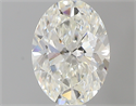 0.47 Carats, Oval I Color, VS2 Clarity and Certified by GIA
