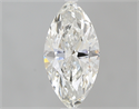 0.64 Carats, Marquise H Color, VVS1 Clarity and Certified by GIA