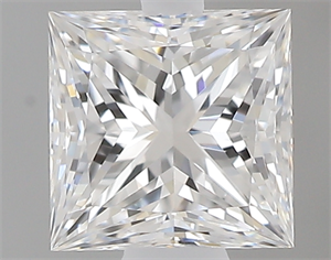 Picture of 0.42 Carats, Princess D Color, VVS1 Clarity and Certified by GIA
