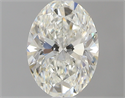 0.50 Carats, Oval I Color, VS2 Clarity and Certified by GIA