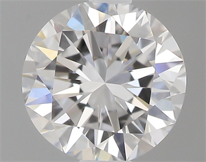 Picture of 0.40 Carats, Round with Very Good Cut, D Color, IF Clarity and Certified by GIA