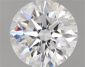 Picture of 0.45 Carats, Round with Excellent Cut, D Color, VVS2 Clarity and Certified by GIA