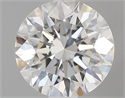 0.52 Carats, Round with Excellent Cut, F Color, VVS1 Clarity and Certified by GIA