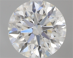 Picture of 0.52 Carats, Round with Excellent Cut, F Color, VS1 Clarity and Certified by GIA
