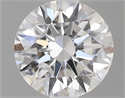 0.41 Carats, Round with Excellent Cut, D Color, VVS2 Clarity and Certified by GIA