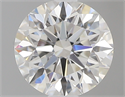 0.51 Carats, Round with Excellent Cut, F Color, VS1 Clarity and Certified by GIA