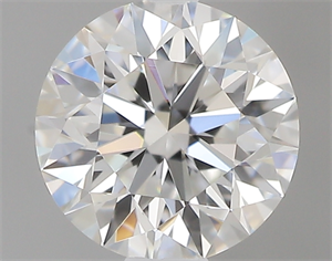 Picture of 0.50 Carats, Round with Excellent Cut, F Color, IF Clarity and Certified by GIA