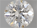 0.42 Carats, Round with Excellent Cut, F Color, VS2 Clarity and Certified by GIA