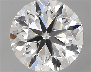 Picture of 0.50 Carats, Round with Very Good Cut, F Color, IF Clarity and Certified by GIA