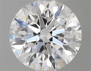 Picture of 0.50 Carats, Round with Excellent Cut, D Color, SI2 Clarity and Certified by GIA