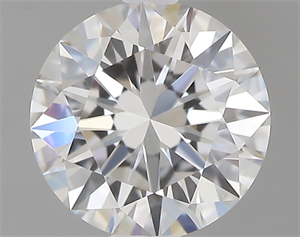 Picture of 0.41 Carats, Round with Excellent Cut, E Color, VVS1 Clarity and Certified by GIA