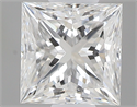 0.43 Carats, Princess E Color, VVS1 Clarity and Certified by GIA