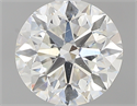 0.80 Carats, Round with Very Good Cut, I Color, SI2 Clarity and Certified by GIA