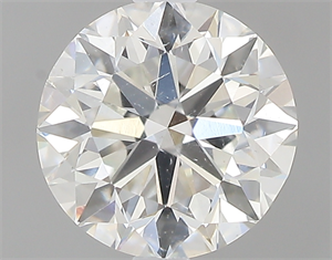 Picture of 0.80 Carats, Round with Very Good Cut, I Color, SI2 Clarity and Certified by GIA