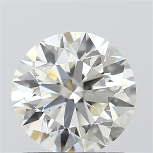 Picture of 1.00 Carats, Round with Excellent Cut, K Color, VS2 Clarity and Certified by GIA