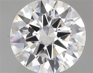 Picture of 0.50 Carats, Round with Excellent Cut, E Color, VVS2 Clarity and Certified by GIA