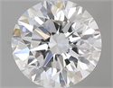 0.50 Carats, Round with Excellent Cut, D Color, VVS1 Clarity and Certified by GIA