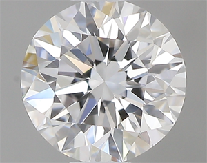 Picture of 0.50 Carats, Round with Excellent Cut, D Color, VVS1 Clarity and Certified by GIA